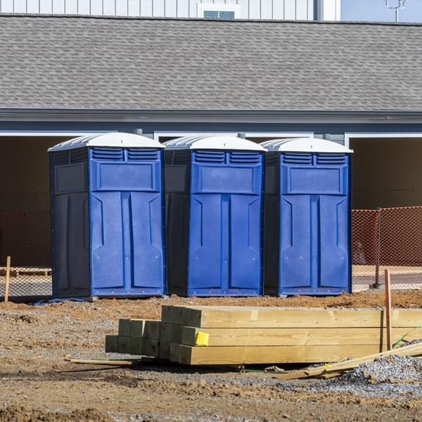 Heavy-duty construction site porta potty in Aiken, South Carolina